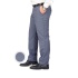 Erkek Armüllü Indigo Keten Pantolon(7)erkek Klasik Kesim Boru Paça Pantolon