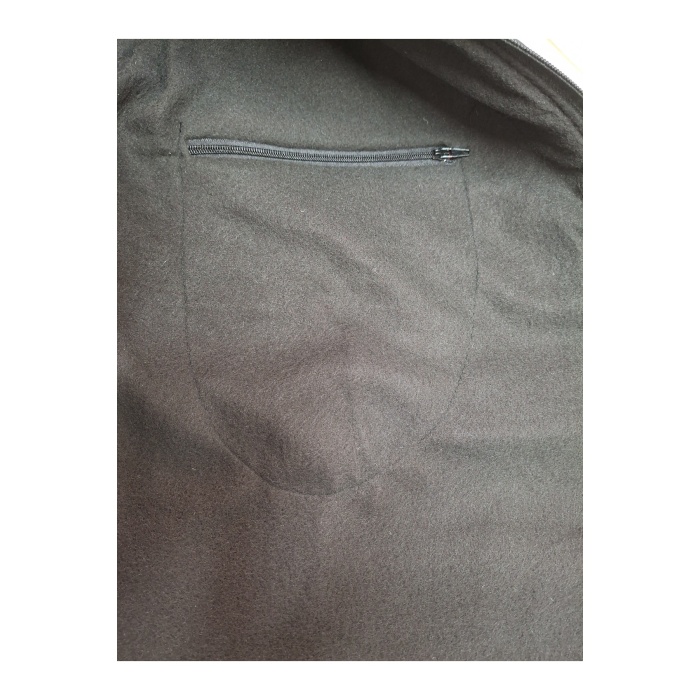 Erkek İçi Polarlı Siyah Yelek ,Su Geçirmez 4 Cepli Yelek