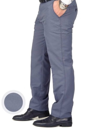 Erkek Armüllü Indigo Keten Pantolon(7)erkek Klasik Kesim Boru Paça Pantolon