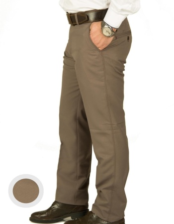 Erkek Armüllü Kahve Keten Pantolon(4)