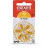 Maxell Pr536 (10) 1.4v Düğme Kulaklık Pili 6’lı Paket