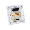 S-link Sl-prz10 Hdmı(180) + Vga-2 + Av-2 Kanal Üst Priz