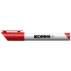Kores Whiteboard & K Marker Yuvarlak Uç Kırmızı Doldurulabilir