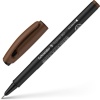 Schneider Topliner 967 | Fineliner 0,4 Mm Keçe Uçlu Kahverengi Kalem