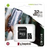 Kingston 32gb Micsdhc Canvas Select Plus 100r A1 C10 Card + Adp Hafıza Kartı | Sdcs2/32gb