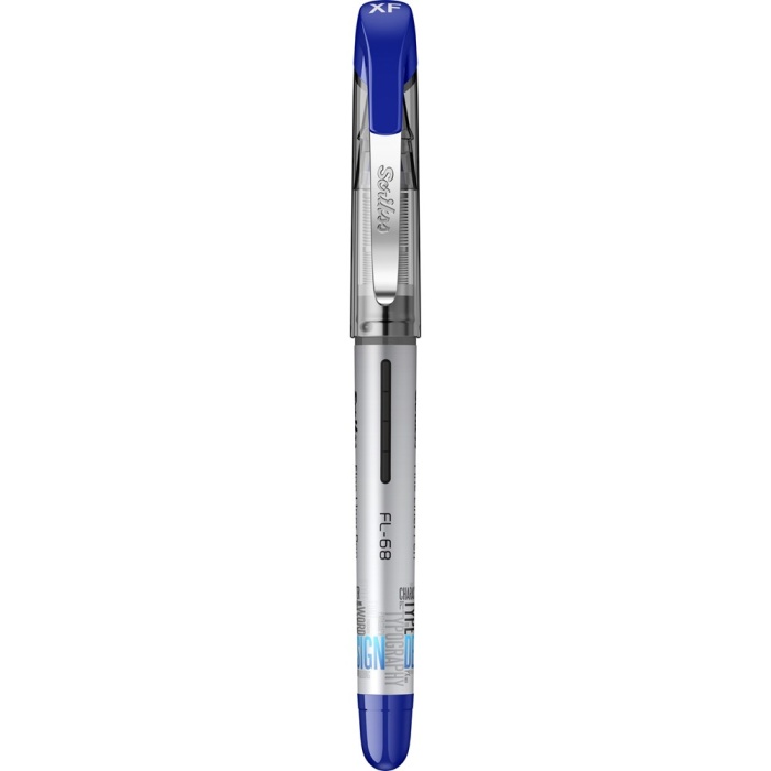 Scrikss Fineliner Tükenmez Kalem 0.6 Mm Mavi | Fl68