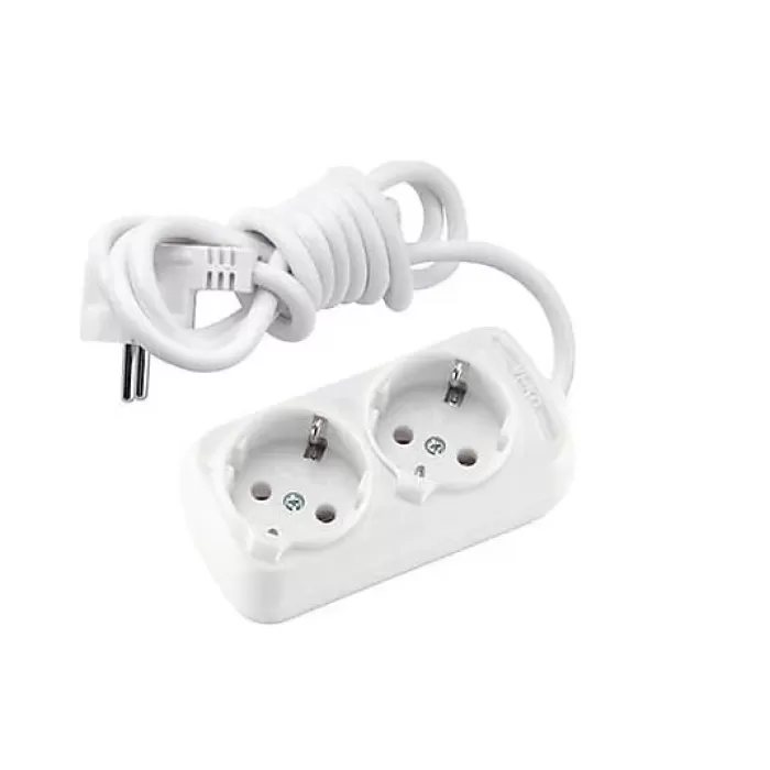Viko Multi-let 2li 2mt  Priz Topraklı Kablolu Çocuk Korumalı