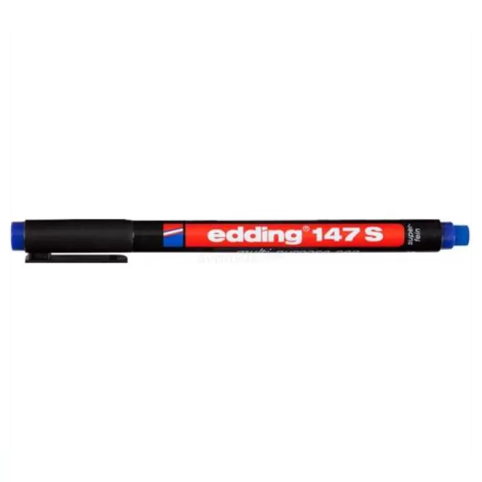 Edding Asetat Kalemi Permanent S Seri 0.3 Mm Mavi 147 S