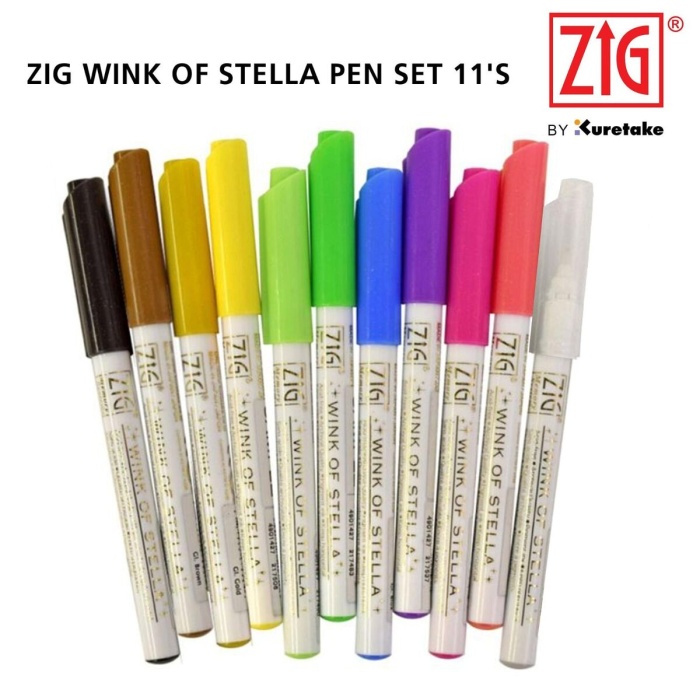 Zig Wink Od Stella Simli Kalem - Kahverengi