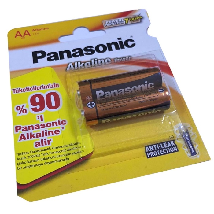 Panasonic Alkaline Power Aa Lr6 Kalem Pil 2 Adet