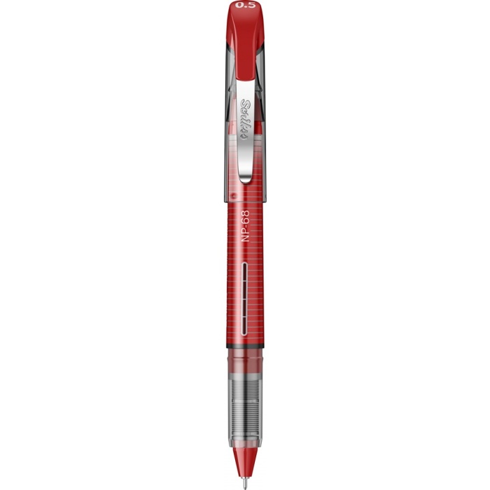 Scrikss İğne Uçlu Tükenmez Kalem 0.5 Mm Kırmızı | Np68