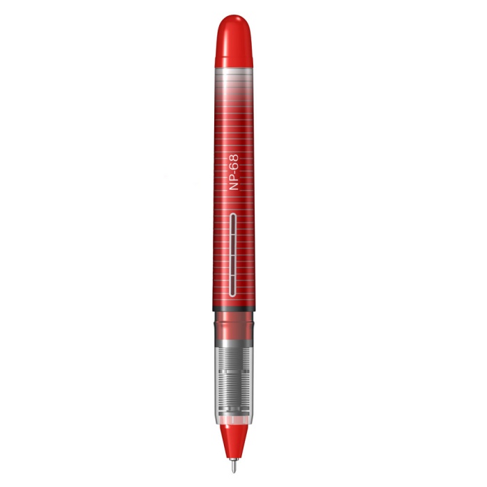Scrikss İğne Uçlu Tükenmez Kalem 0.5 Mm Kırmızı | Np68