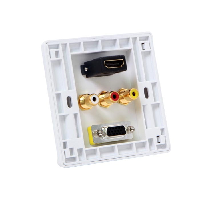 S-link Sl-prz10 Hdmı(180) + Vga-2 + Av-2 Kanal Üst Priz