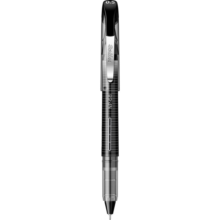 Scrikss İğne Uçlu Tükenmez Kalem 0.5 Mm Siyah | Np68