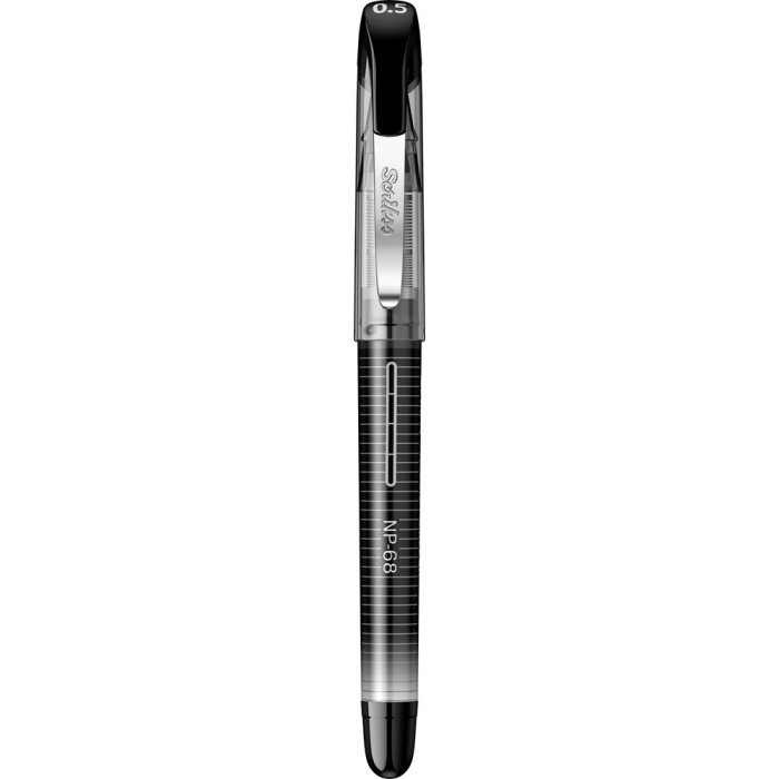Scrikss İğne Uçlu Tükenmez Kalem 0.5 Mm Siyah | Np68