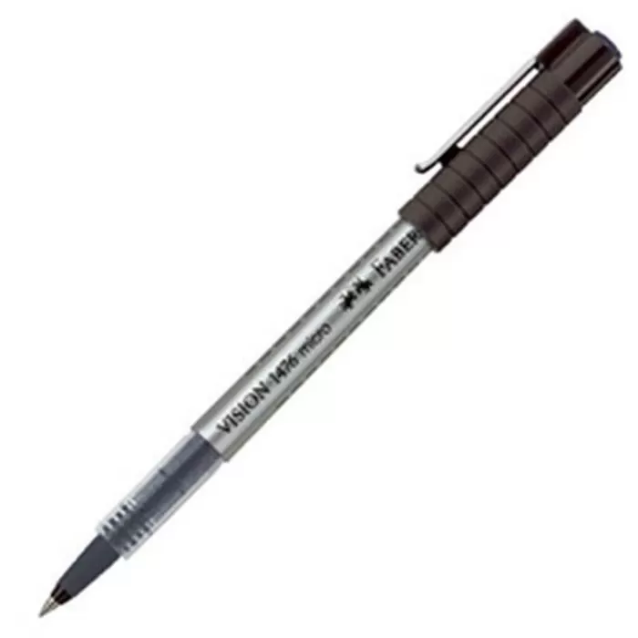 Faber Castell Roller Kalem İğne Uç Vision Siyah | 1476