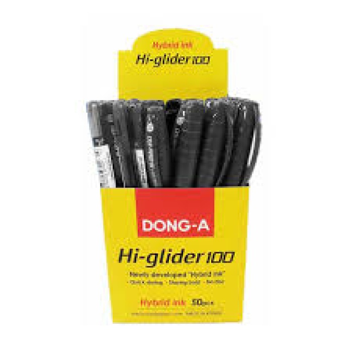 Dong-a Hi Glider 1.0mm Siyah Renk Tükenmez Kalem