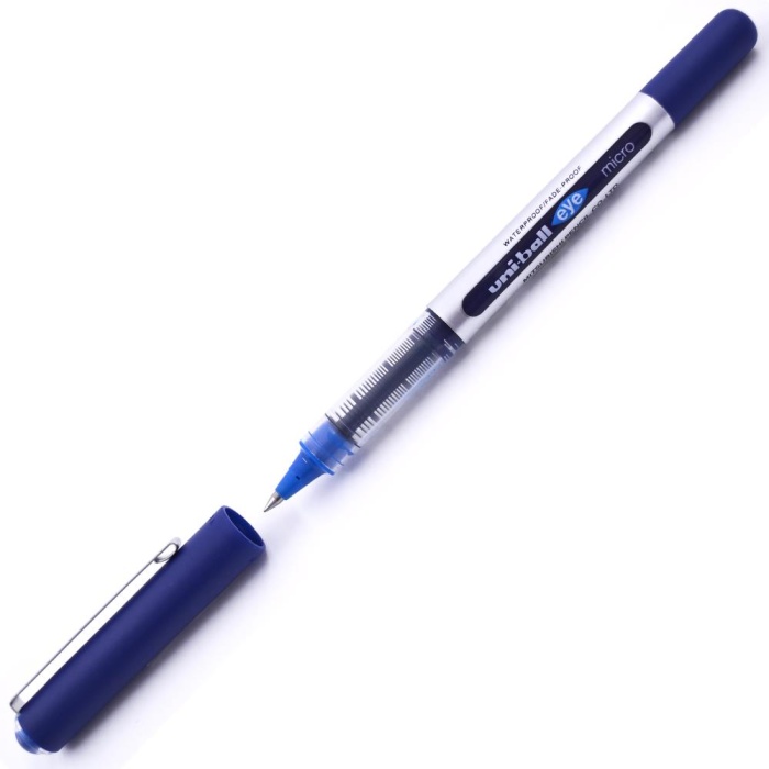 Uni-ball Roller Kalem Eye Micro Bilye Uç 0.5 Mm Mavi Ub-150