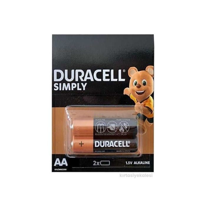 Duracell Alkalin Kalem Pil (aa) 2li Paket