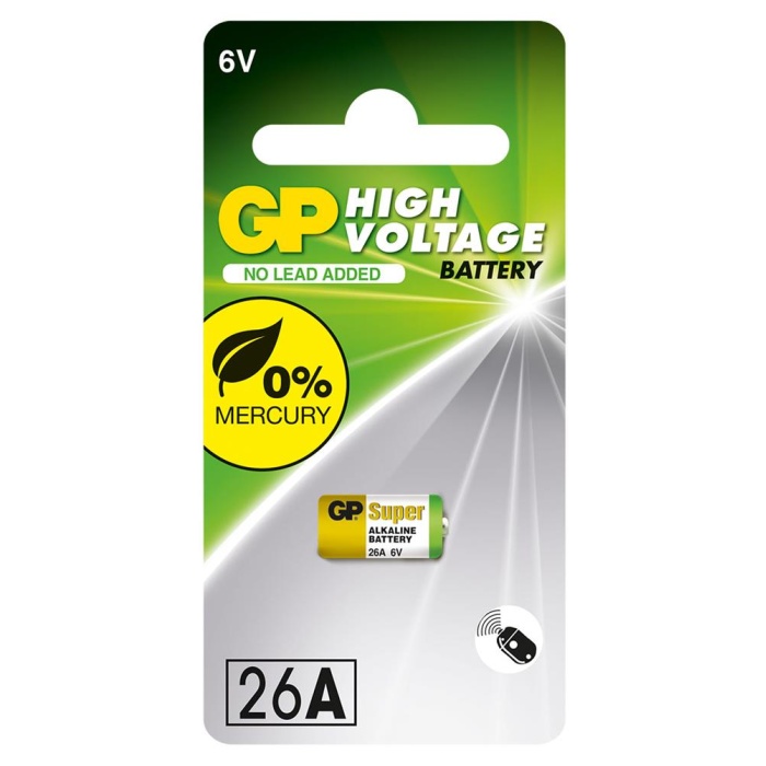 Gp Gp26a-2c5 26a 6v Yüksek Voltaj Spesifik Pil