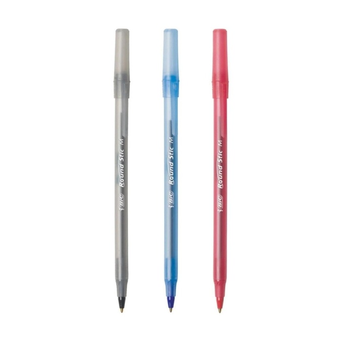 Bic Tükenmez Kalem Round Stick 1.0 Mm Mavi