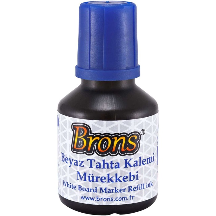 Brons Tahta Kalem Mürekkebi 30 Cc Mavi Br-351