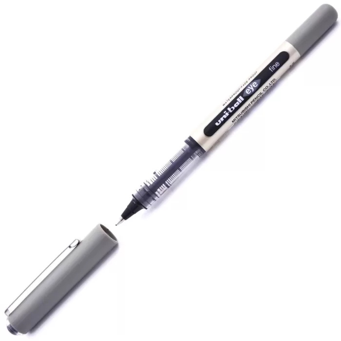 Uni-ball Roller Kalem Eye Fine Bilye Uç 0.7 Mm Siyah Ub-157