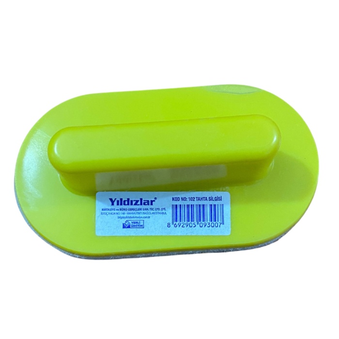 Yıldızlar Yazı Tahtası Silgisi Plastik Saplı 102
