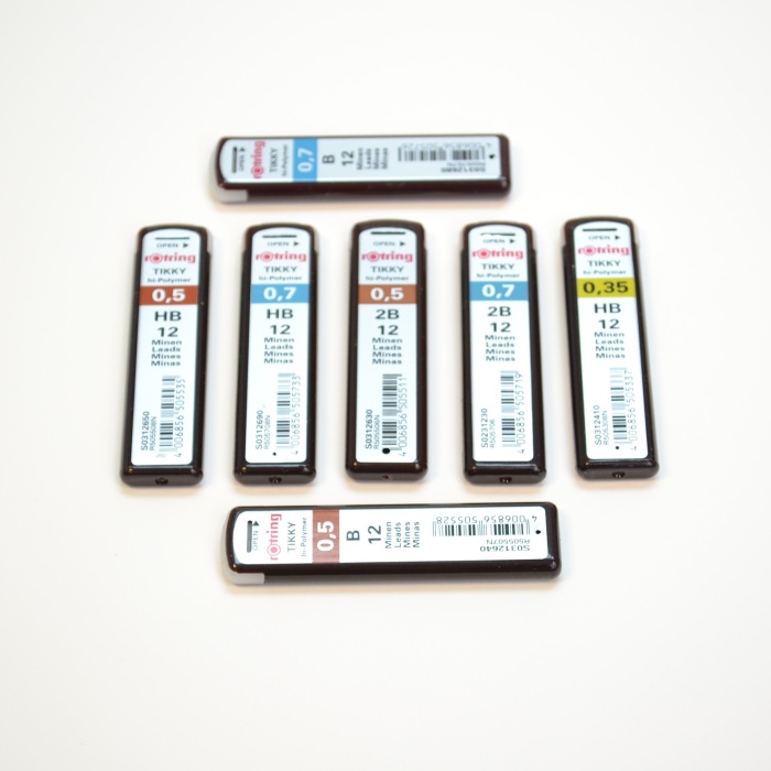 Rotring Min Hi-polymer 2b 0.5 Mm S0312630