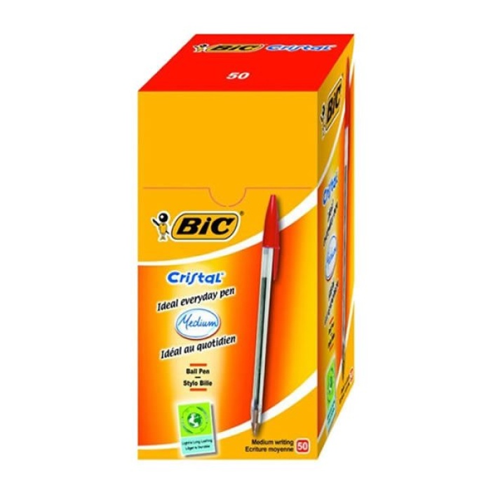Bic Tükenmez Kalem Cristal 1 Mm Kırmızı Medium | 847899