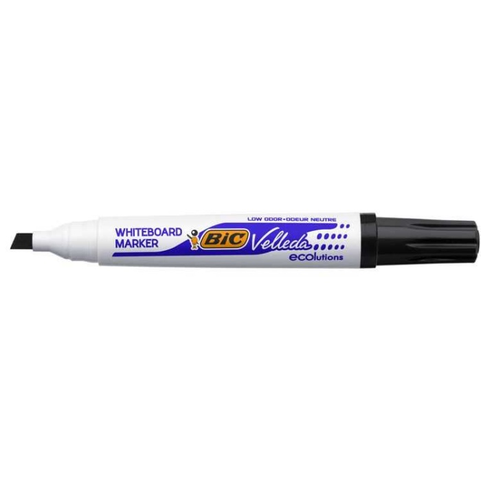 Bic Velleda 1751 Tahta Kalemi Kesik Uç Siyah