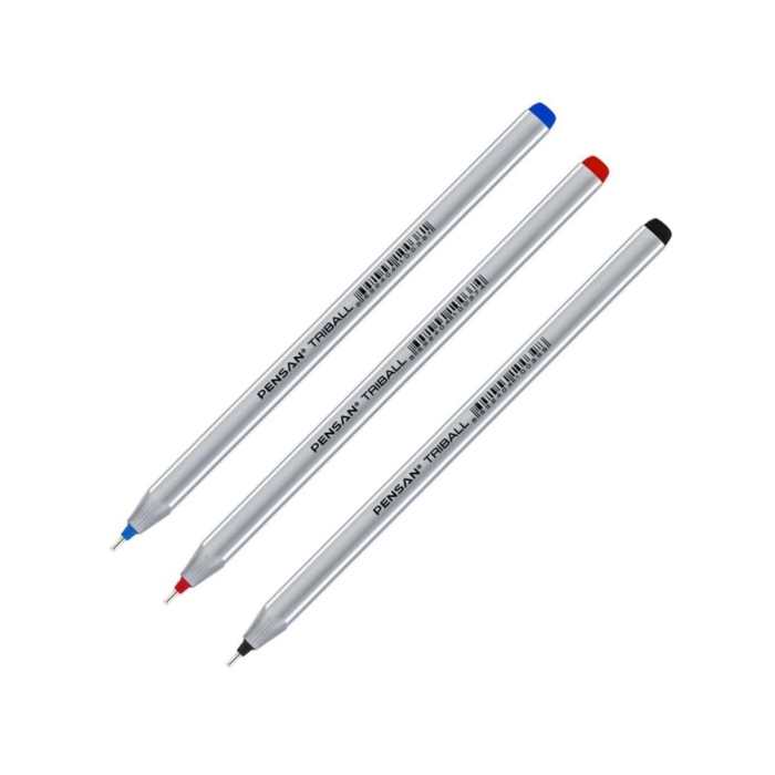 Pensan Tükenmez Kalem Triball 1.0 Mm Bilye Uç Siyah