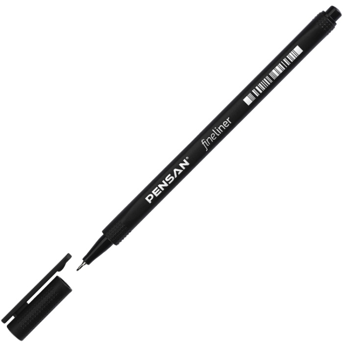 Pensan 6500 Fineliner Keçeli Kalem Siyah