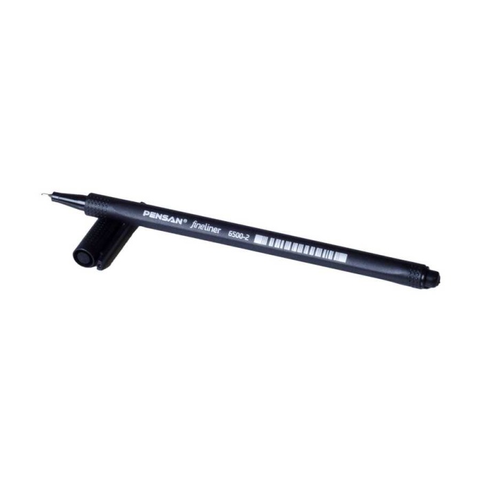 Pensan 6500 Fineliner Keçeli Kalem Siyah