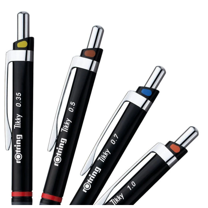 Rotring Versatil Kalem Tikky 0.3 Mm Siyah