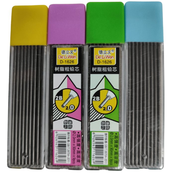 De-li-wen 2b 2.0mm Uç | 2.0mm X 90mm 9 Pcs
