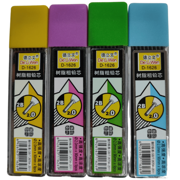 De-li-wen 2b 2.0mm Uç | 2.0mm X 90mm 9 Pcs