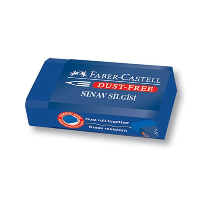 Faber-castell Sınav Silgisi Dust Free Mavi Silgi