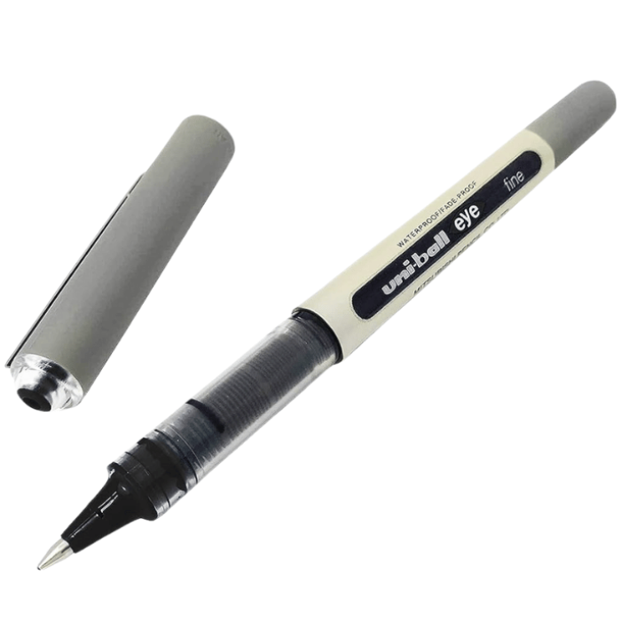 Uni-ball Roller Kalem Eye Fine Bilye Uç 0.7 Mm Siyah 12li Paket | Ub-157