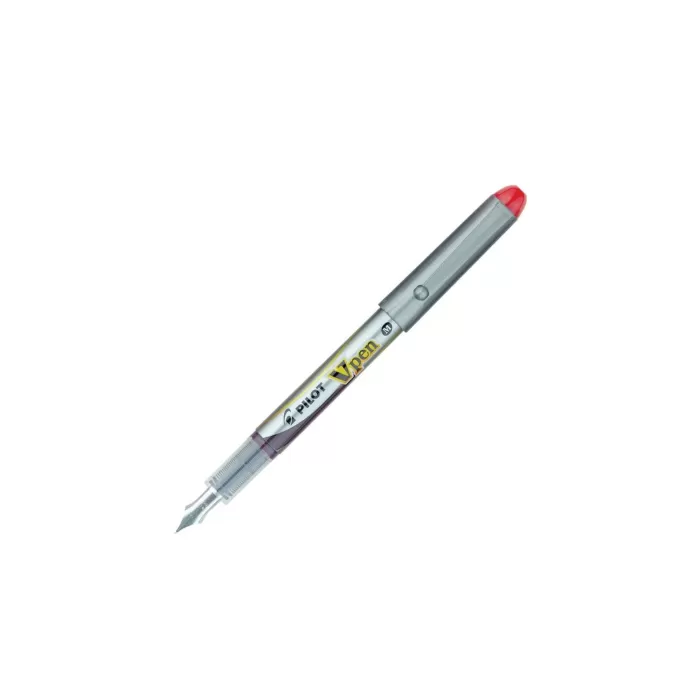 Pilot Dolma Kalem V-pen Silver Kırmızı | Svp-4m-r