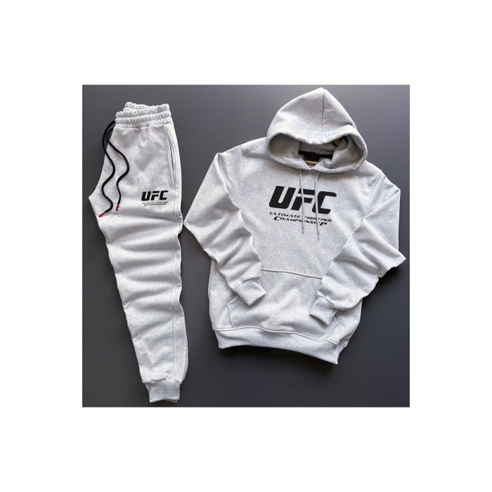 UFC Kanguru Sweatshirt Hoodie + Eşofman Kombin