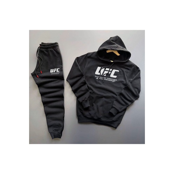 UFC Kanguru Sweatshirt Hoodie + Eşofman Kombin