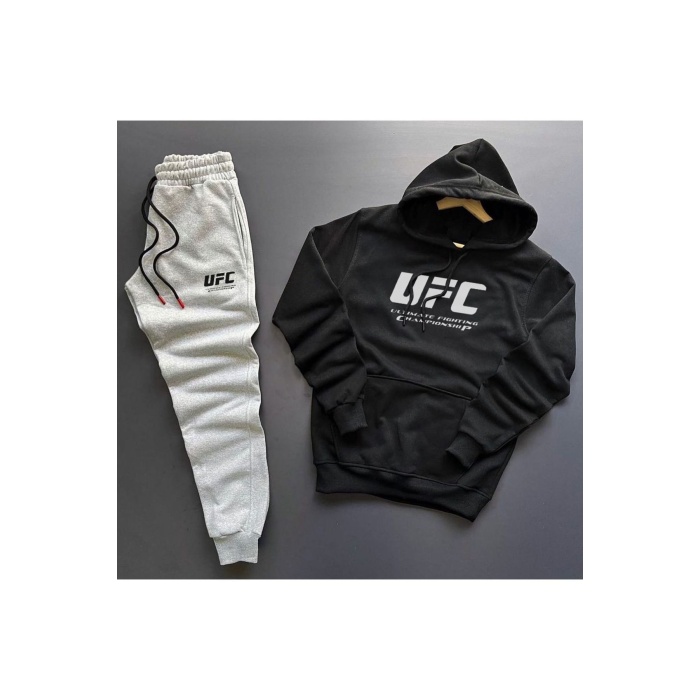 UFC Kanguru Sweatshirt Hoodie + Eşofman Kombin