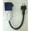 Karavan Dış Elektrik adaptör kablosu 35 cm (16 Amper)