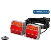 Mıknatıslı Led Römork Stop Lambası Seti 7 Pin Soketli 12v