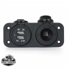 Marin Tip USB ve 12V Çakmak Şarj Soketi