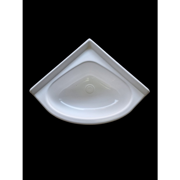 KARAVAN BANYO KÖŞE LAVABO POLYESTER 34 X 34 X 14