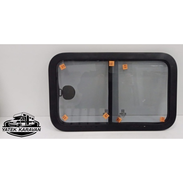 Sürgülü Karavan penceresi Cam 50 x 100