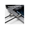 12w Lightning To Usb Dijital Ekranlı Hızlı Şarj Kablosu 1.2m ( Türkiye Garantili)