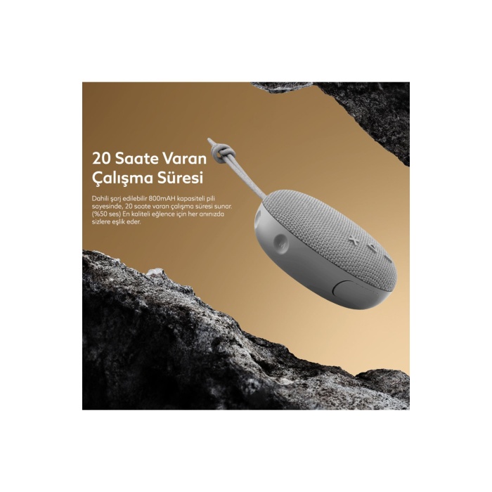 Soundparty Speed 3 Pro Bluetooth Hoparlör 20 Saat Kullanım Süresi IPX7 Su Geçirmez